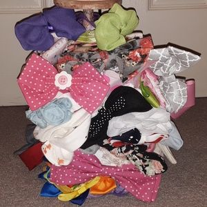 Huge lot of baby/toddler headbands